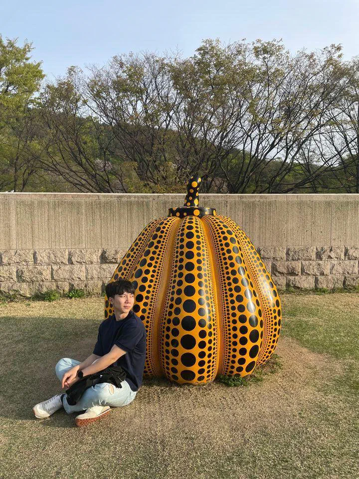국립현대미술관 과천에서의 호박