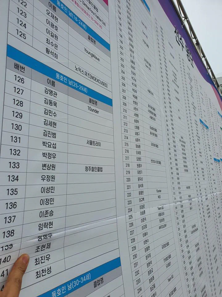 참가자 명단
